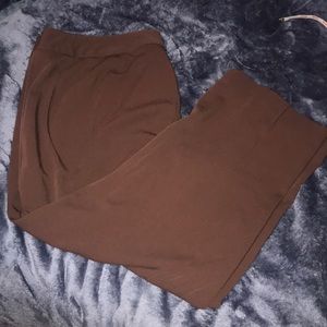Pursuits Ltd brown trousers with one back pocket
